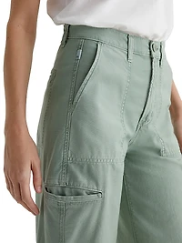 Hazal Cotton Mid-Rise Straight-Leg Jeans
