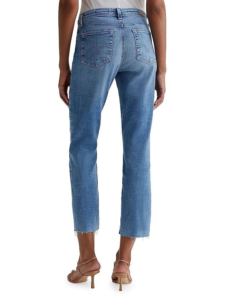 Mari Cotton-Blend Skinny Crop Jeans