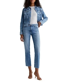 Mari Cotton-Blend Skinny Crop Jeans