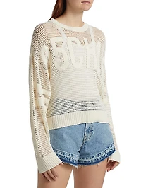 Logo Stretch Sweater