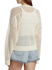 Logo Stretch Sweater