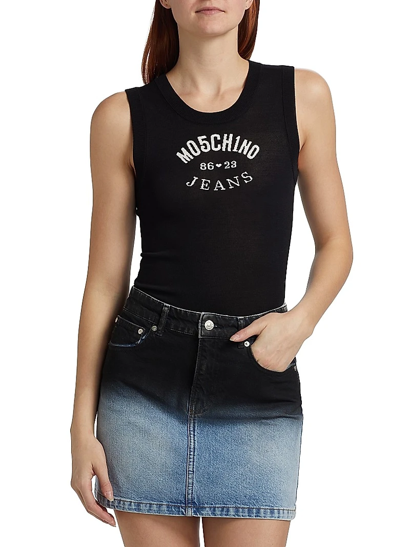 Logo Graphic Stretch Tank