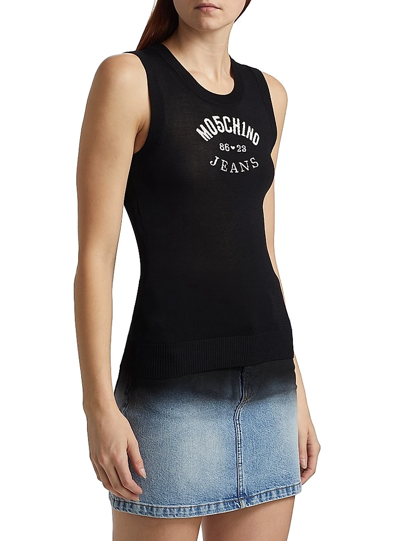 Logo Graphic Stretch Tank