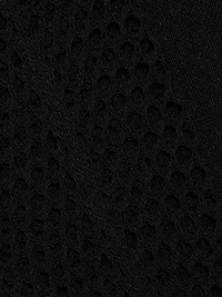 Sheer Logo Maxi Dress