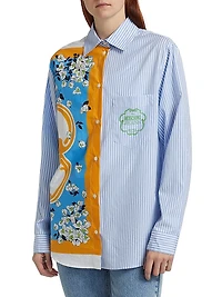 Patchwork Cotton Blouse