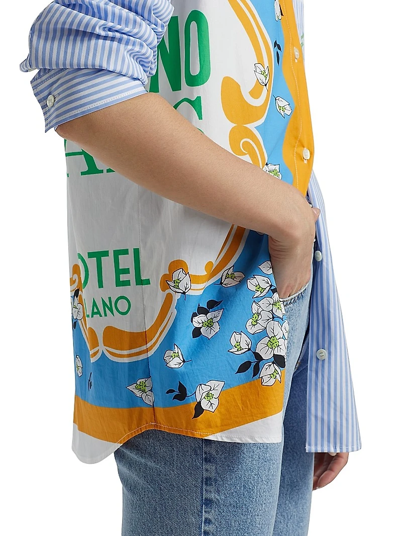 Patchwork Cotton Blouse