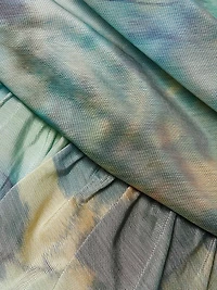 Silk Taffeta Floral Gown