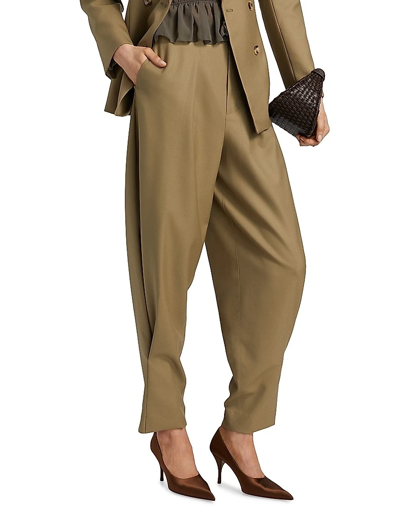 Juniper High-Rise Tapered-Leg Pants