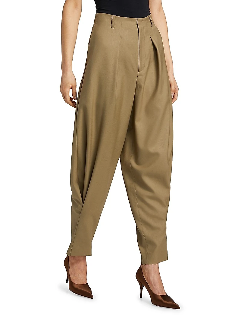 Juniper High-Rise Tapered-Leg Pants