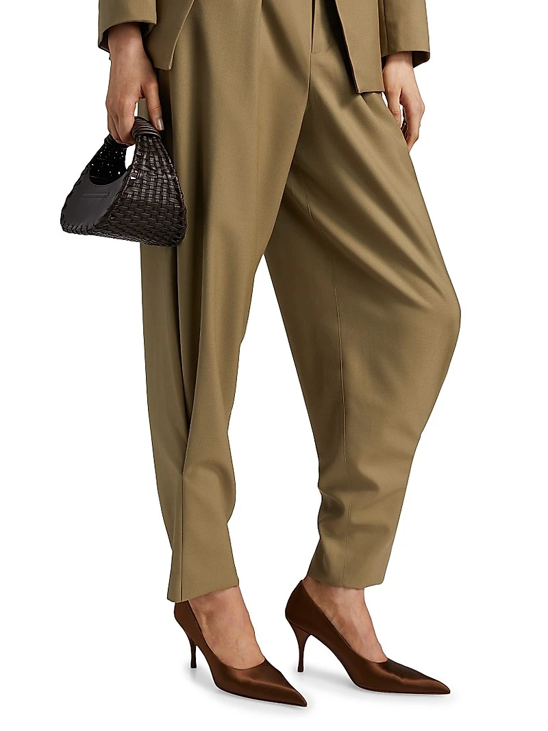 Juniper High-Rise Tapered-Leg Pants