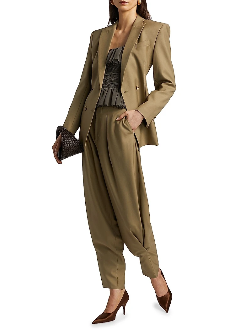 Juniper High-Rise Tapered-Leg Pants