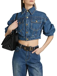 Yukon Denim Crop Jacket