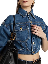Yukon Denim Crop Jacket