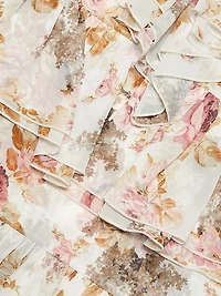 Palmero Floral Ruffle Minidress