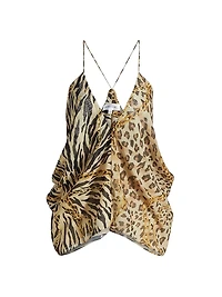 Starkey Mixed Animal Print Top