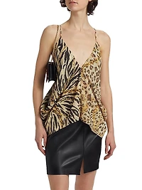 Starkey Mixed Animal Print Top