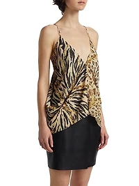 Starkey Mixed Animal Print Top