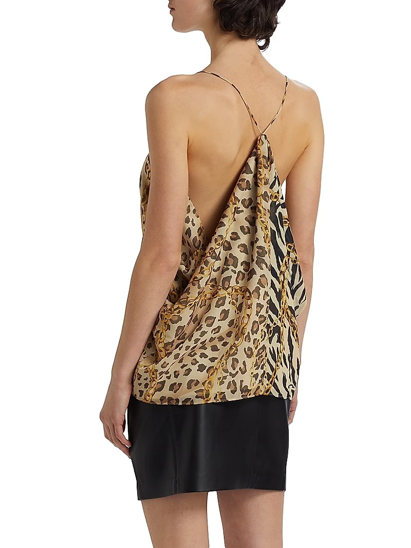 Starkey Mixed Animal Print Top