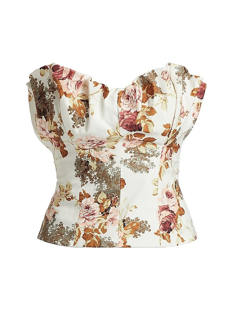Vittoria Floral Corset Top