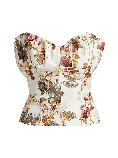 Vittoria Floral Corset Top