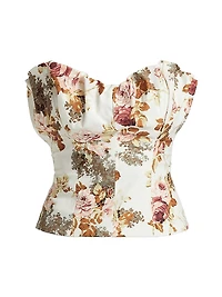 Vittoria Floral Corset Top