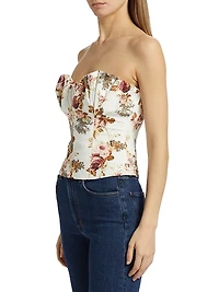 Vittoria Floral Corset Top