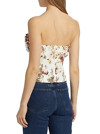 Vittoria Floral Corset Top