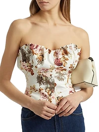 Vittoria Floral Corset Top