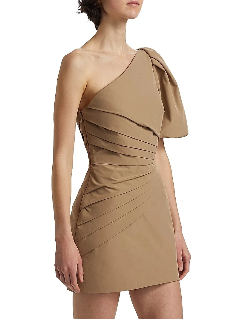 Garda One-Shoulder Minidress