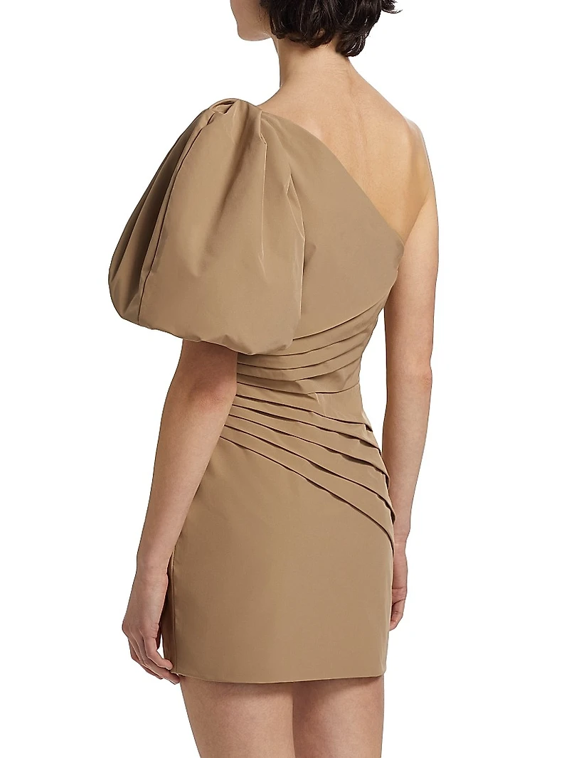 Garda One-Shoulder Minidress