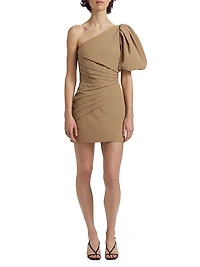 Garda One-Shoulder Minidress