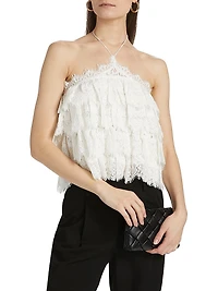 Ophelia Tiered Lace Top