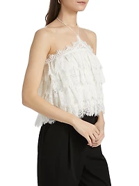 Ophelia Tiered Lace Top