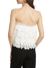 Ophelia Tiered Lace Top