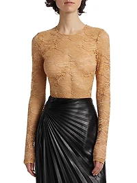 Adriana Sheer Lace Bodysuit