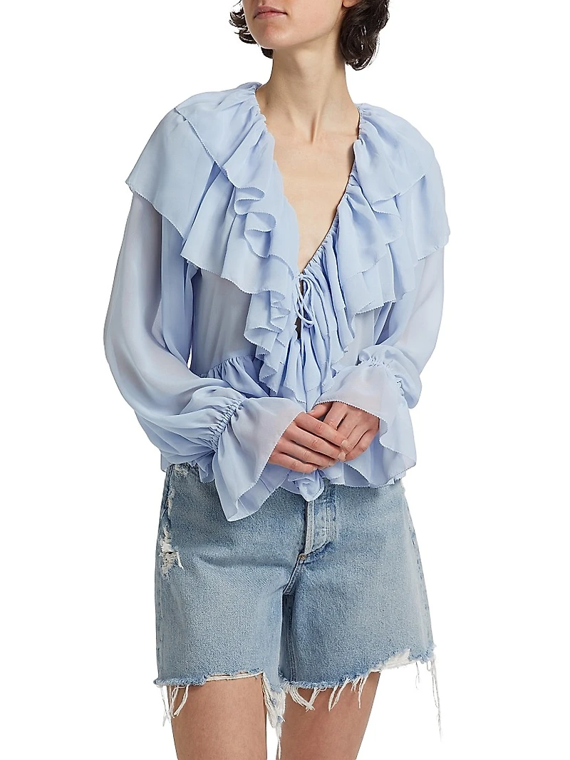 Soraya Ruffle Blouse