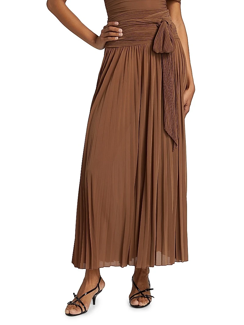 Ines Pleated Skirt