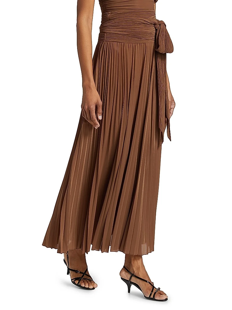 Ines Pleated Skirt