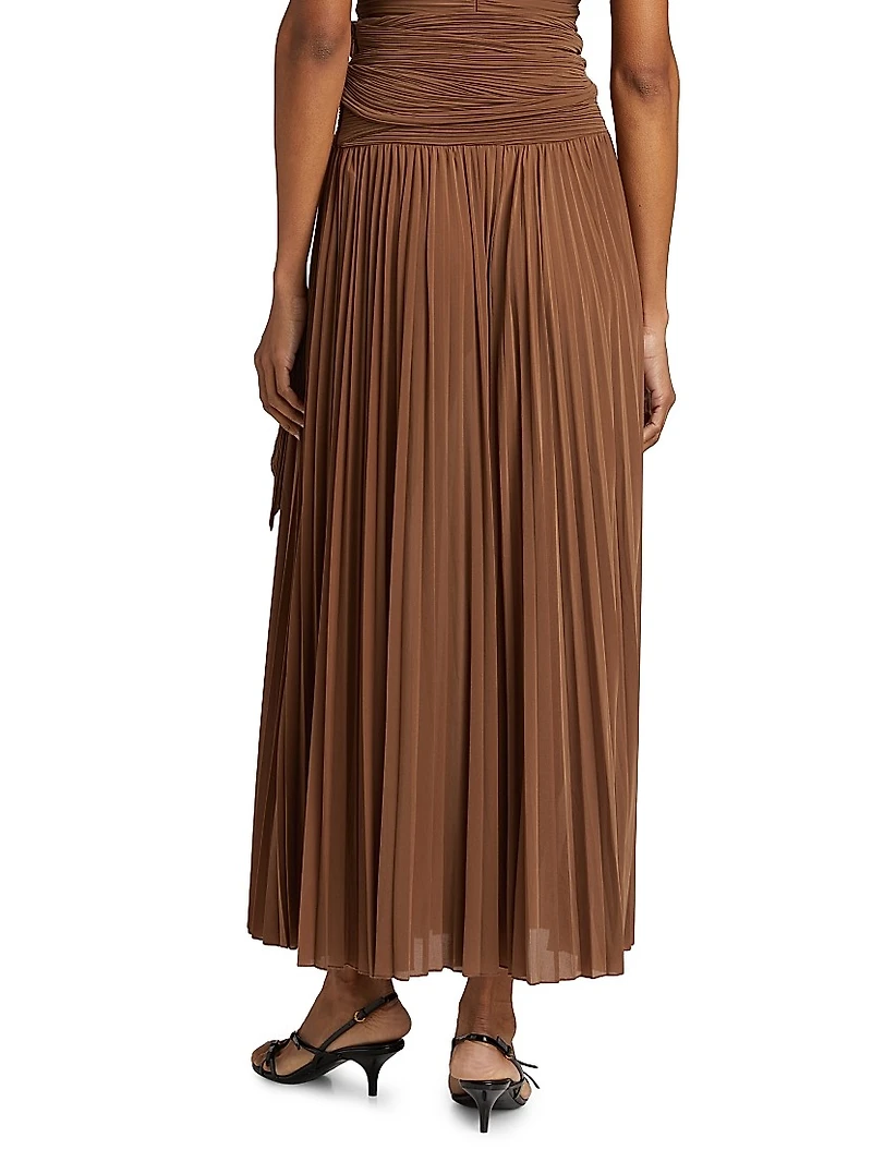 Ines Pleated Skirt
