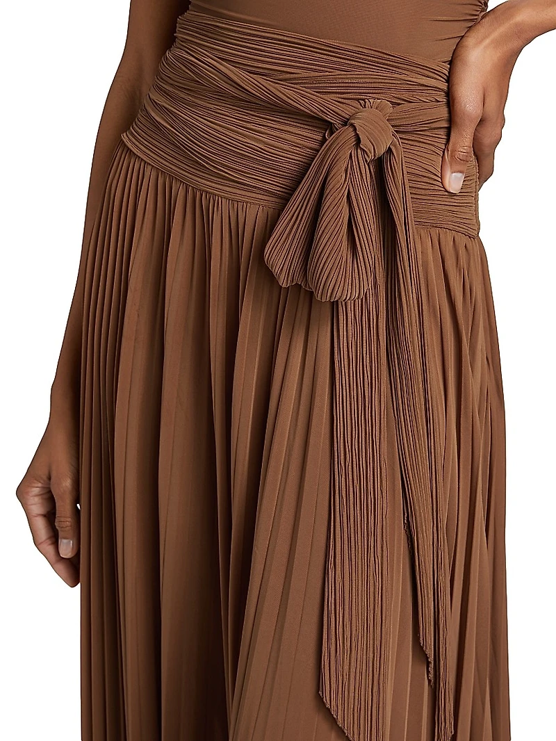 Ines Pleated Skirt