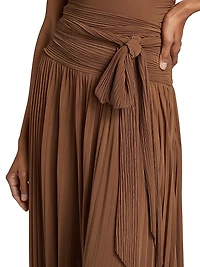 Ines Pleated Skirt