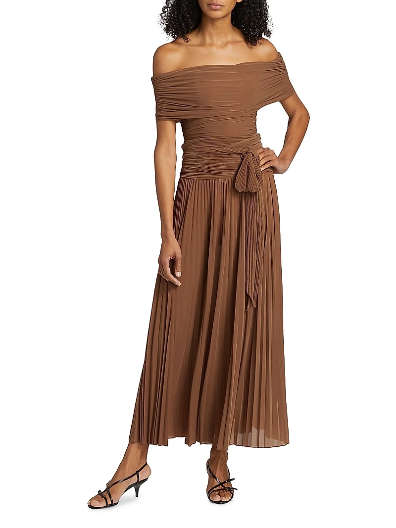 Ines Pleated Skirt