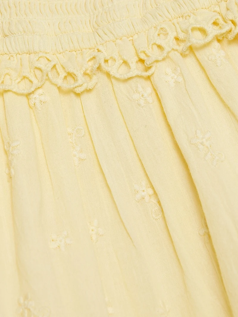 Bisolet Eyelet Cotton Maxi Dress