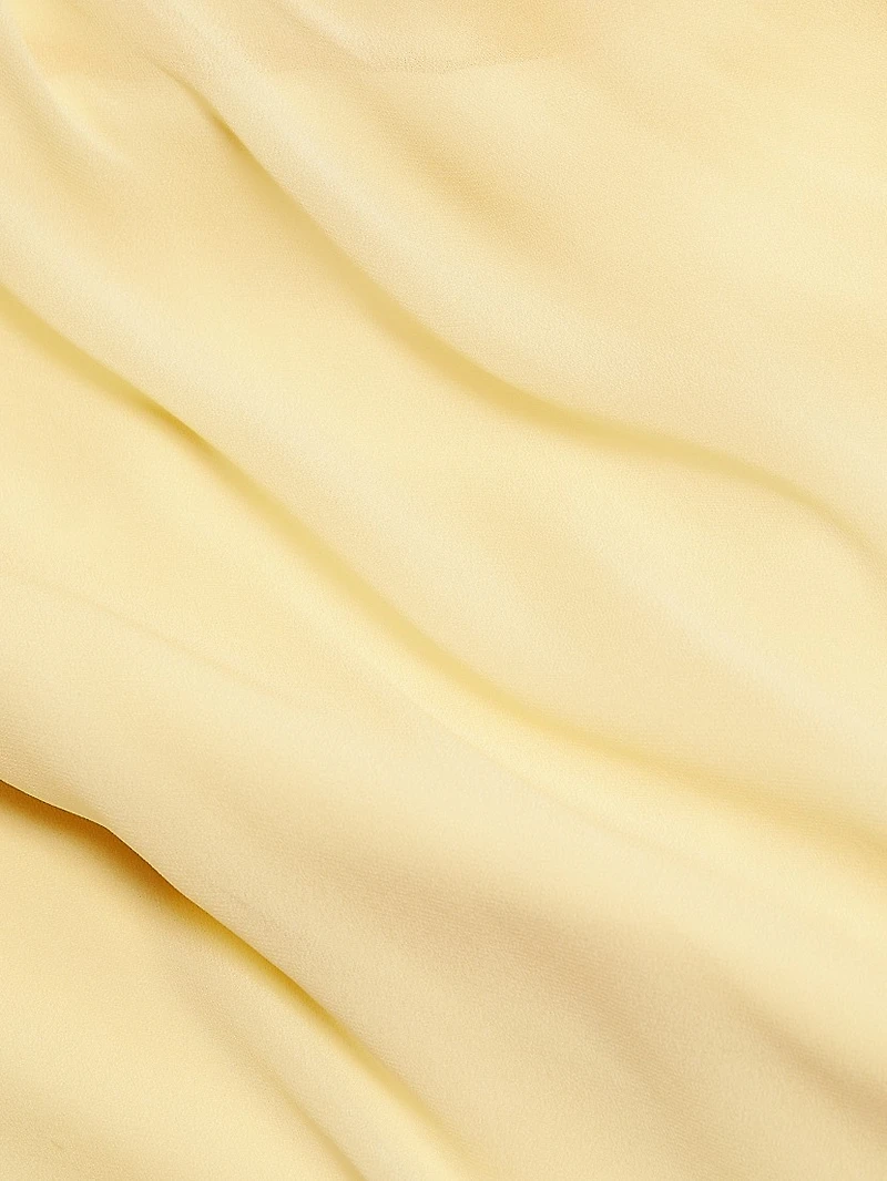 Alliara Asymmetric Draped Maxi Dress