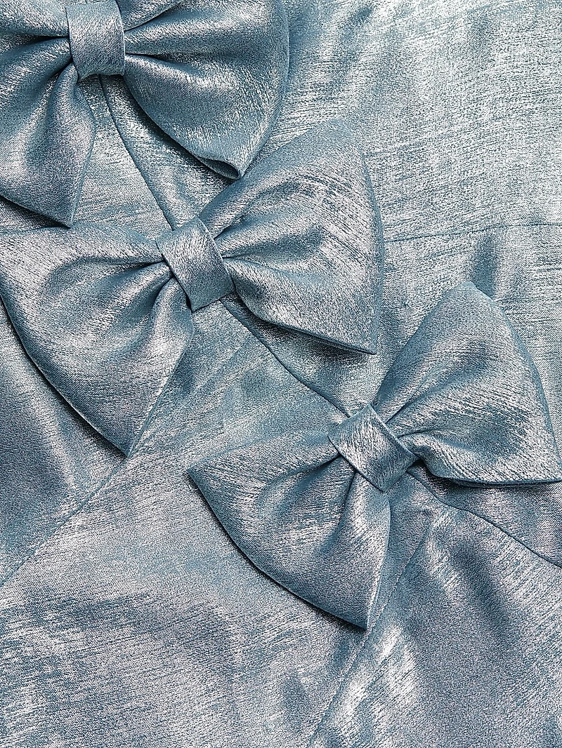 Elmina Bow-Embellished Strapless Dress