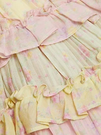 Quintelle Halterneck Ruffled A-Line Minidress