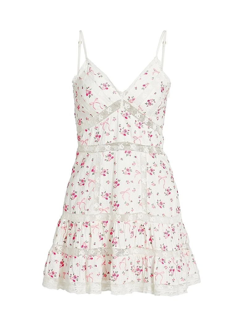 Solbina Floral Fit & Flare Dress