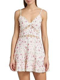 Solbina Floral Fit & Flare Dress