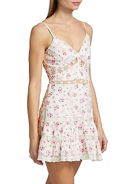 Solbina Floral Fit & Flare Dress