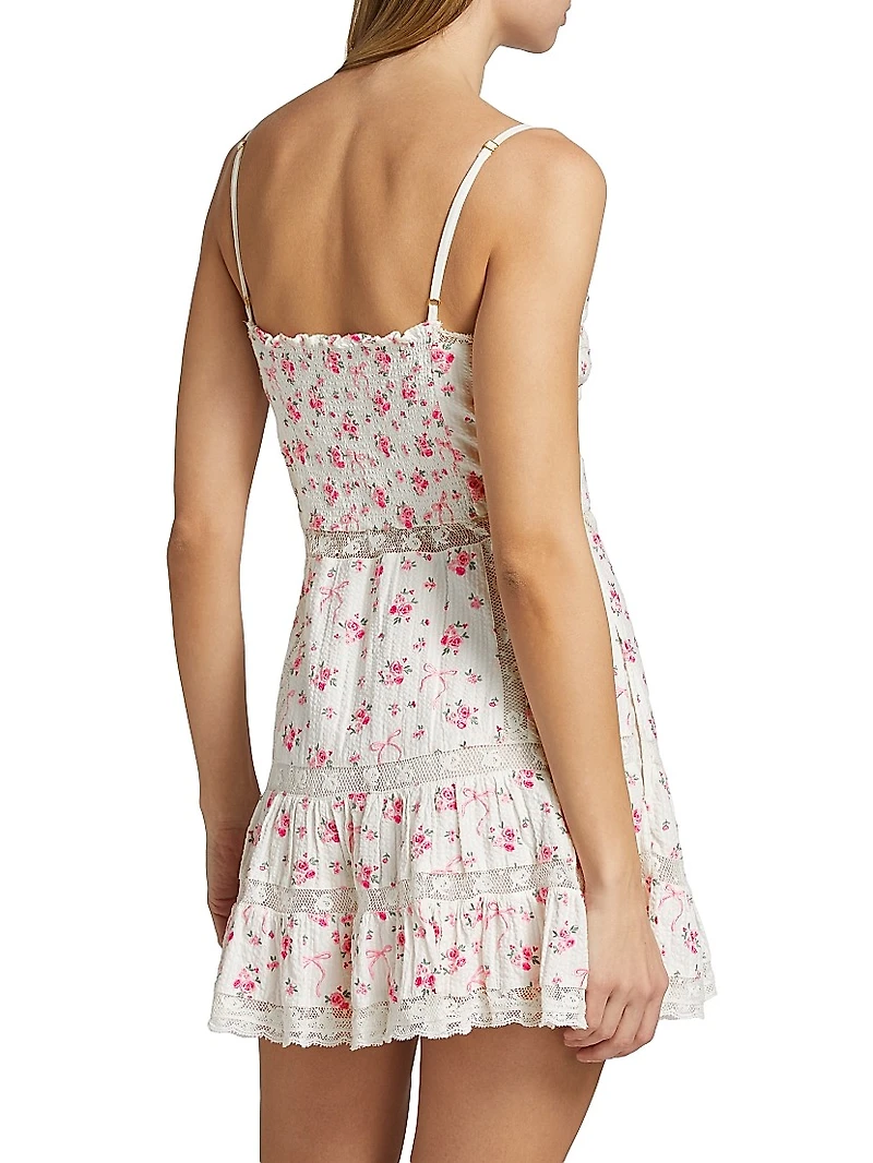 Solbina Floral Fit & Flare Dress